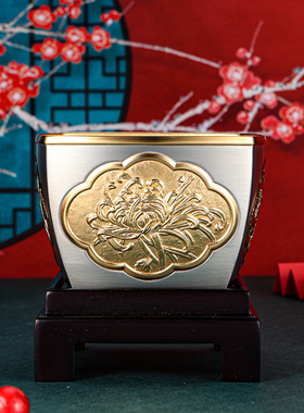 皇家雪兰莪锡招财桌面纯手工