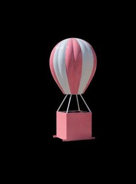 户外玻璃钢热气球雕塑商场美陈网红打卡景区公园园林景观装饰摆件