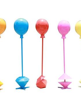 大型玻璃钢仿真热气球雕塑商场美陈展览景区观光户外气球装饰摆件