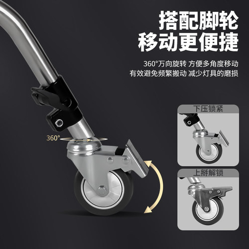 3.3米摄影背景架不锈钢魔术腿拍照背景布支架伸缩式背景架子影棚人像直播间绿幕布墙抠像绿布龙门支撑架 - 图3