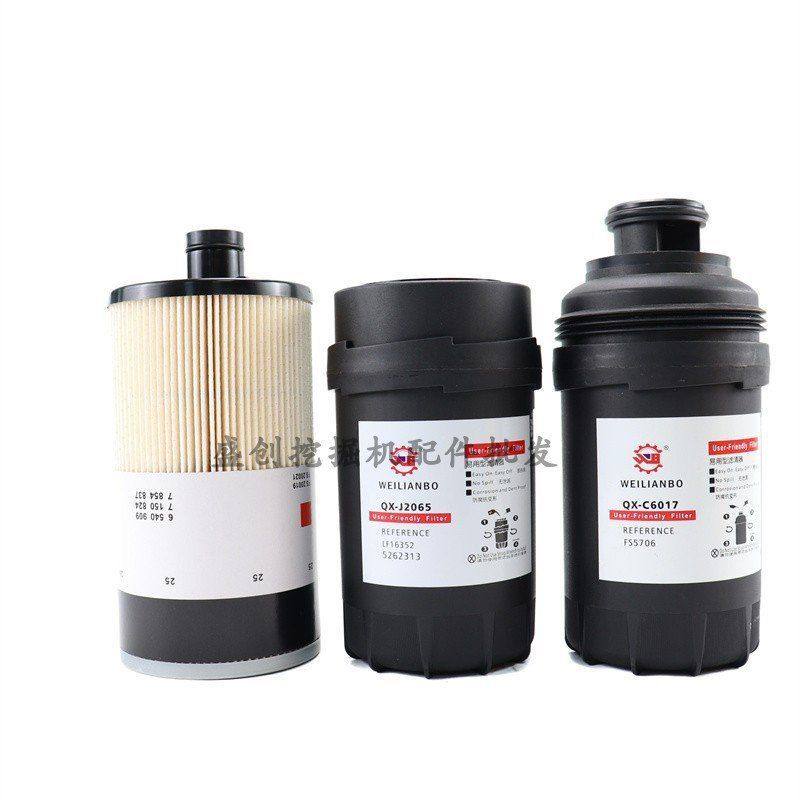 柳工挖掘机LG913 915E机油滤芯柴油空气格油水分离器纸柴液压配件,淘宝优惠券,粉丝福利购,淘宝优惠卷