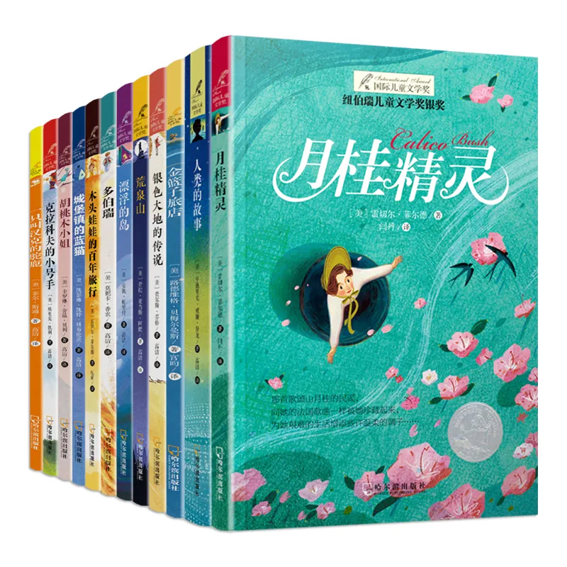 12册全套儿童文学纽伯瑞国际大奖小说金奖图书多伯瑞人类的故事胡桃木小姐月桂精灵小学生三四五六年级课外书读物老师推荐少儿阅读 - 图3