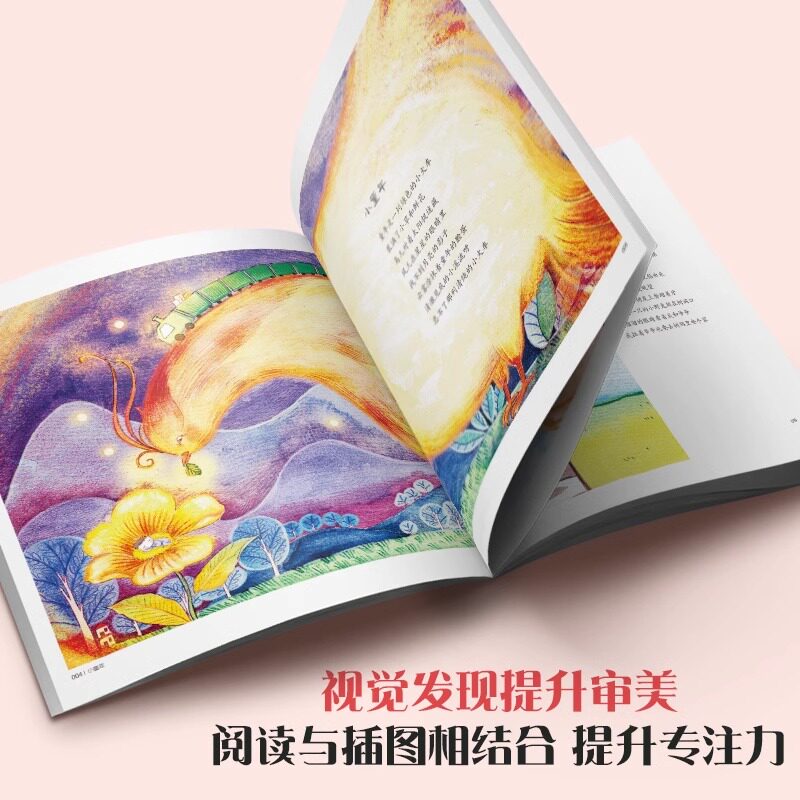 当代华文儿童诗丛书全5册 小童年回望麦田有一种颜色叫做梦雪花里的风车田野里的诗行 小童年诗集5册美绘版写进作文里的童诗