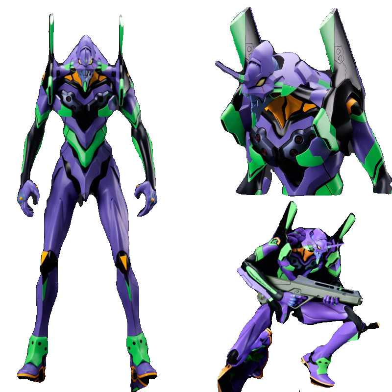 和平精英手办EVA福音战士超大初号机可动手办和平精英紫螳螂机甲模型玩具礼物