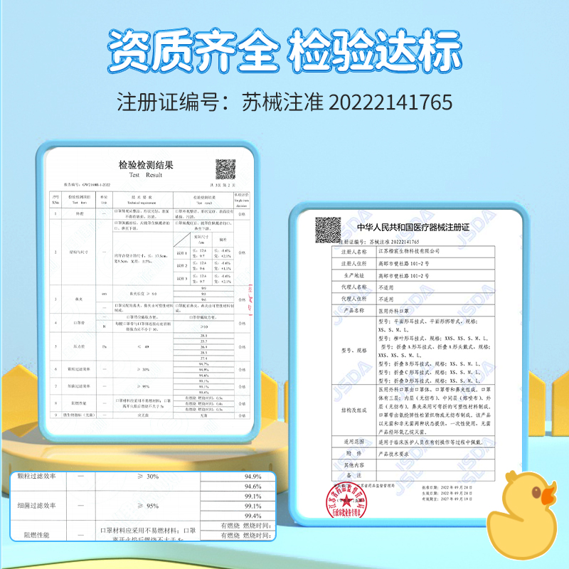 儿童口罩医用外科3d立体一次性医疗小男童女孩婴儿3到6岁专用正品 - 图3