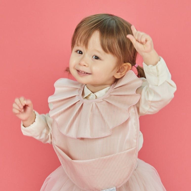 Korea bellement's most beautiful waterproof fashion bib children's rice pocket saliva napkin eating rice pocket