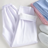 Униформа медсестры, утепленные белые синие розовые демисезонные рабочие штаны, большой размер, эластичная талия