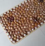 Массаж натуральных булыжных массажных подушечников с цветочными каменными ногами и взять одеяло Здоровое каменное дорожное тропа.