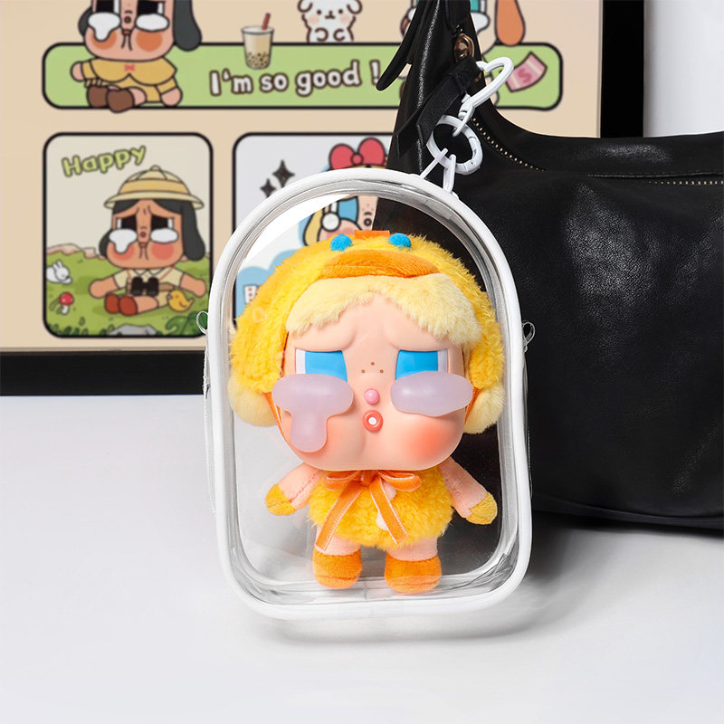 哭娃crybaby夏日度假系列娃包保护套搪胶毛绒防尘15cm仓包遛娃包,淘宝优惠券,粉丝福利购,淘宝优惠卷