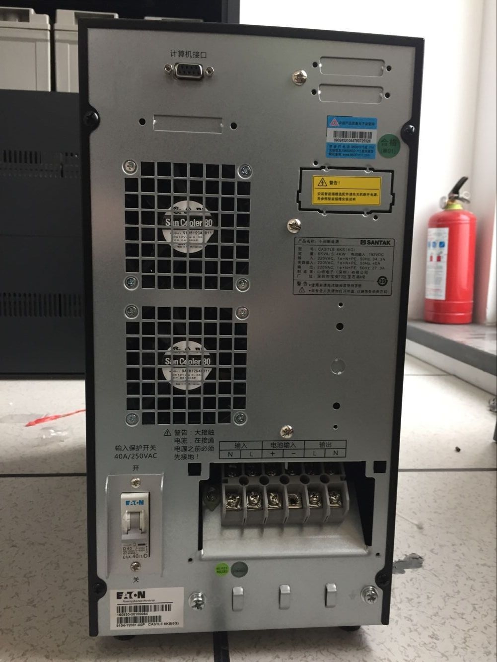 山特UPS不间断电源C6KS电脑机房监控6KVA5.4KW医疗服务器应急备用-图2