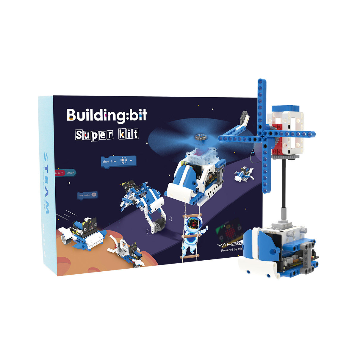 亚博智能microbit编程积木机器人传感器套件图形化Python小车教育,淘宝优惠券,粉丝福利购,淘宝优惠卷