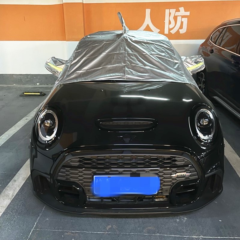 宝马迷你MINI CABRIO cooper软顶敞篷专用车衣车罩半罩防猫抓防晒-图1