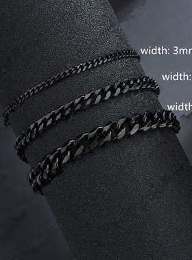 s Steel //mm Width Chain Bracelet For Men Women Jewelry Gift
