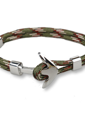 Handmade Paracord Braslet Outdoor Surfing Nautical Wrap Rope