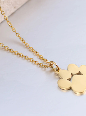 Women Jewelry Accessories Animal Paw Pet Choker Footprints