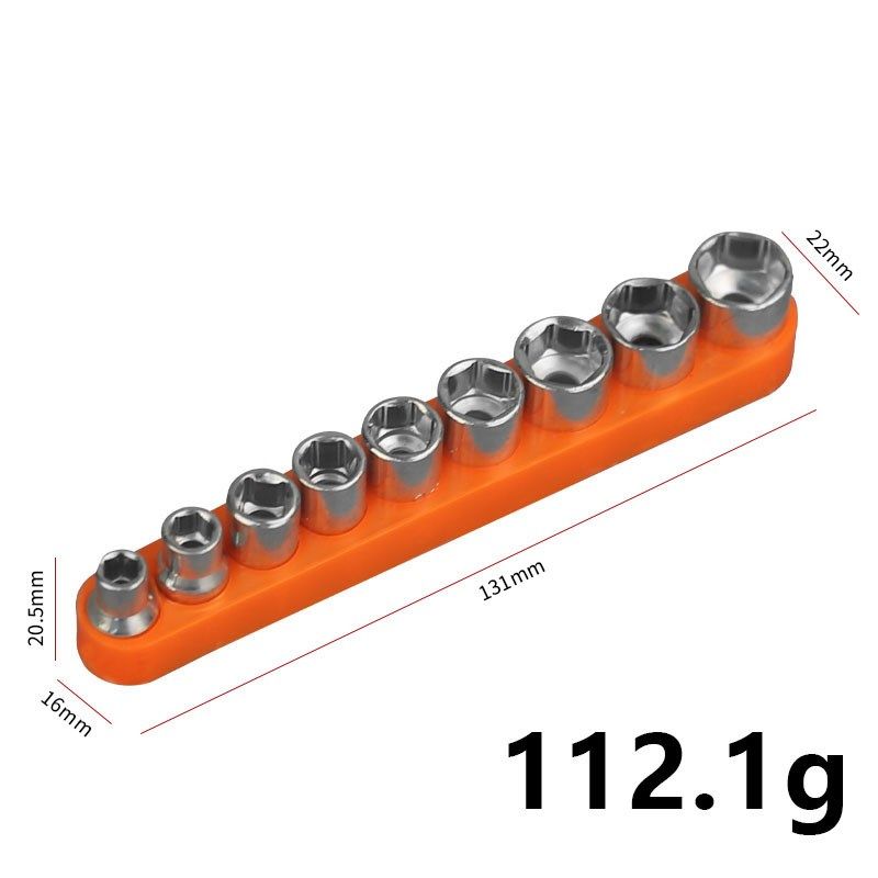 家用套筒组合批头旋具小套筒风批套筒电钻套筒组Q套套头5-13mm,淘宝优惠券,粉丝福利购,淘宝优惠卷