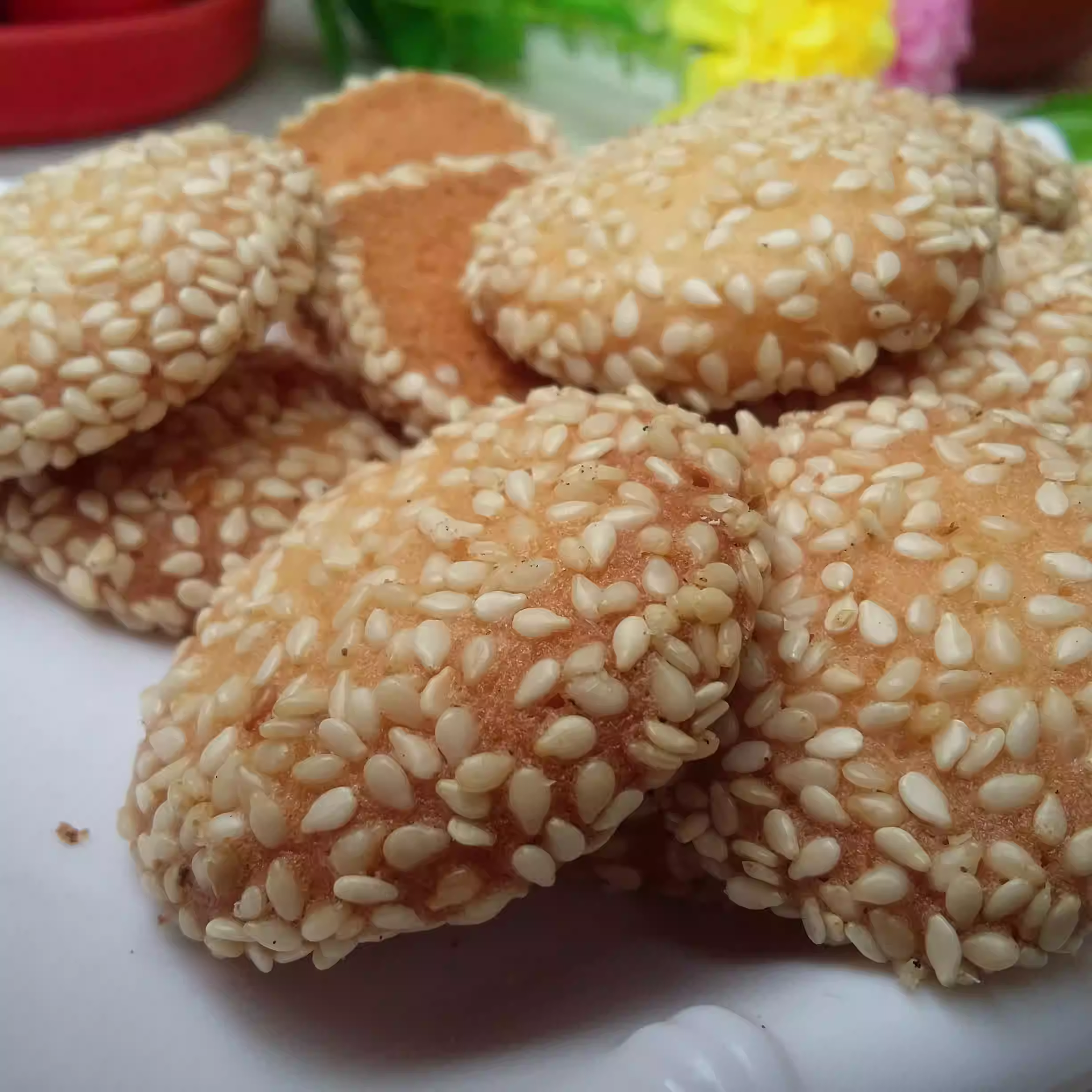 【岱山三和兴金钱饼】舟山特产芝麻小圆饼独立小包装饼干手抓包,淘宝优惠券,粉丝福利购,淘宝优惠卷