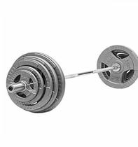 Barbell 30-150KG Home Hole Baking Opole Lacquered Sheet Suit Big Barbell Fitness Equipment Weightlifting