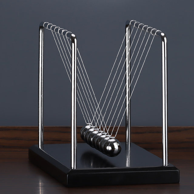 Newton pendulum ball billiard ball gadget magnetic levitation physics