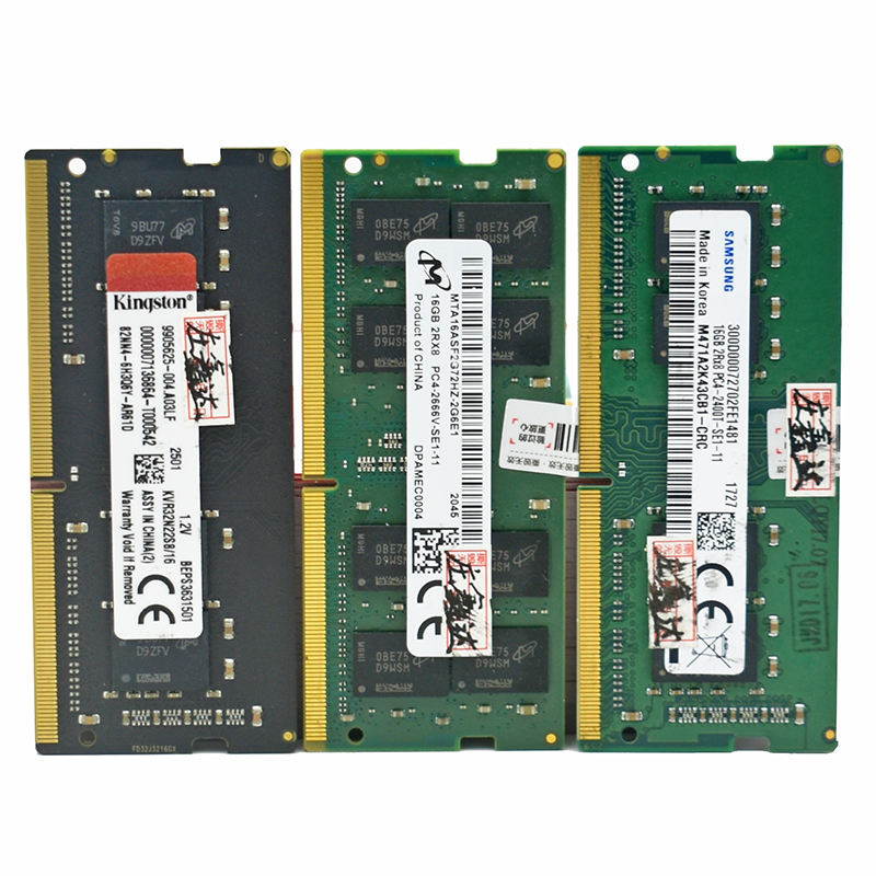 笔记本内存ddr4 四代4G 8G 16G 2133 2400 2666 3200通用二手拆机 - 图3