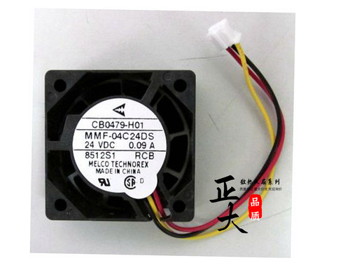 全新原装三菱 MR-J3驱动器风扇 CB0479-H01 MMF-04C24DS-RCB 24V - 图0
