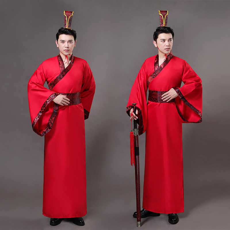 古装男侠客装书生侠客汉服影楼拍照剑侠服装唐装影视演出才子年会_虎窝淘