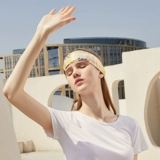 Дорожный шелковый шарф-платок, тонкая спортивная маска, летний шарф, защита от солнца