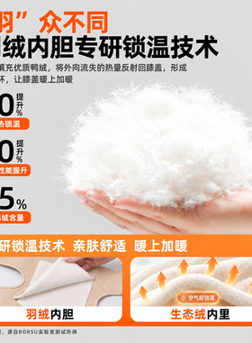 德国BORSU护膝盖发热敷按摩仪艾灸防寒关节理疗神器中老年人礼物