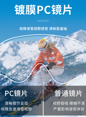 骑行眼镜护目镜登山防风飞沙虫防雾防雪摩托夏季男女雪地墨镜套装
