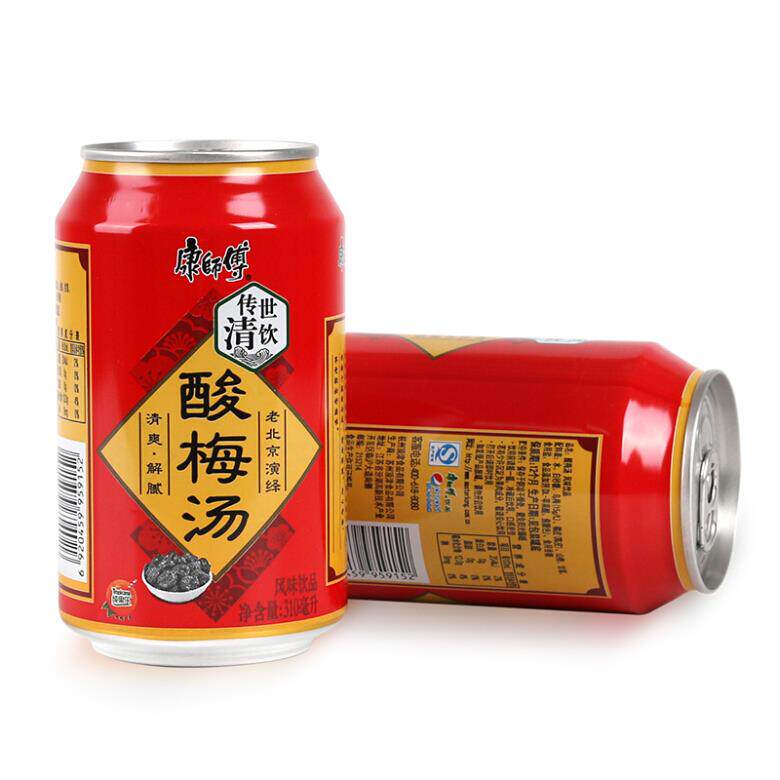 陈皮果味310ml*24罐解腻酸梅汤 画迈酸梅汤