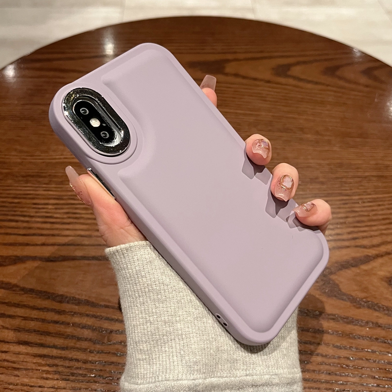 适用苹果x手机壳iPhoneXR气囊防摔xsmax加厚ix硅胶apple10软壳ipx高档xmas简约xmax纯色rx女xa不包镜头ipone - 图2