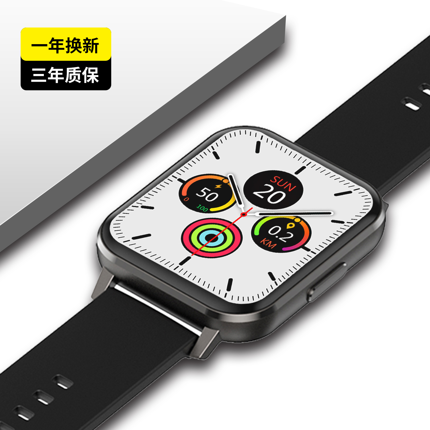 lefit旗舰店Lefit智能手表oppoWatch通用运动血压血氧测心率防水男女多功能电子手环蓝牙适用华为3小米vivo2荣耀GT51