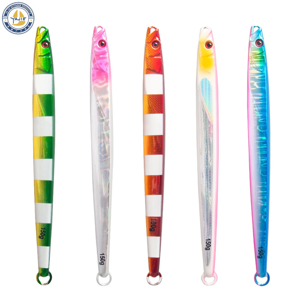 海钓鲅鱼UV铁板快抽夜光铁板路亚饵100g150g马鲛鲅鱼炮弹黄鲣章红 - 图3