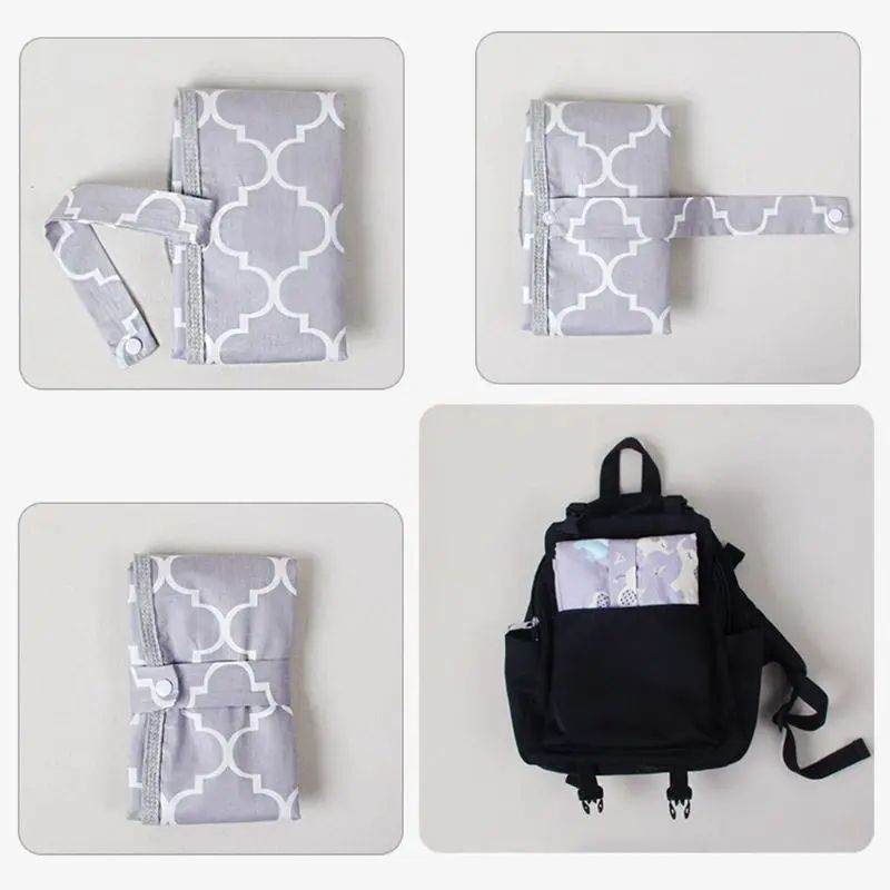 Mat Infant Foldable Travel Changing Diaper Nappy Liners Pad - 图3