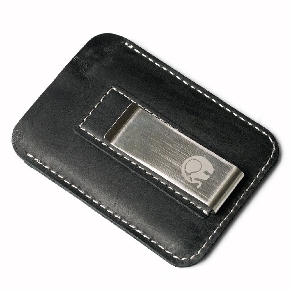 tal Clamp Female ID Credit Card Purse Cash Holder Money Clip - 图3