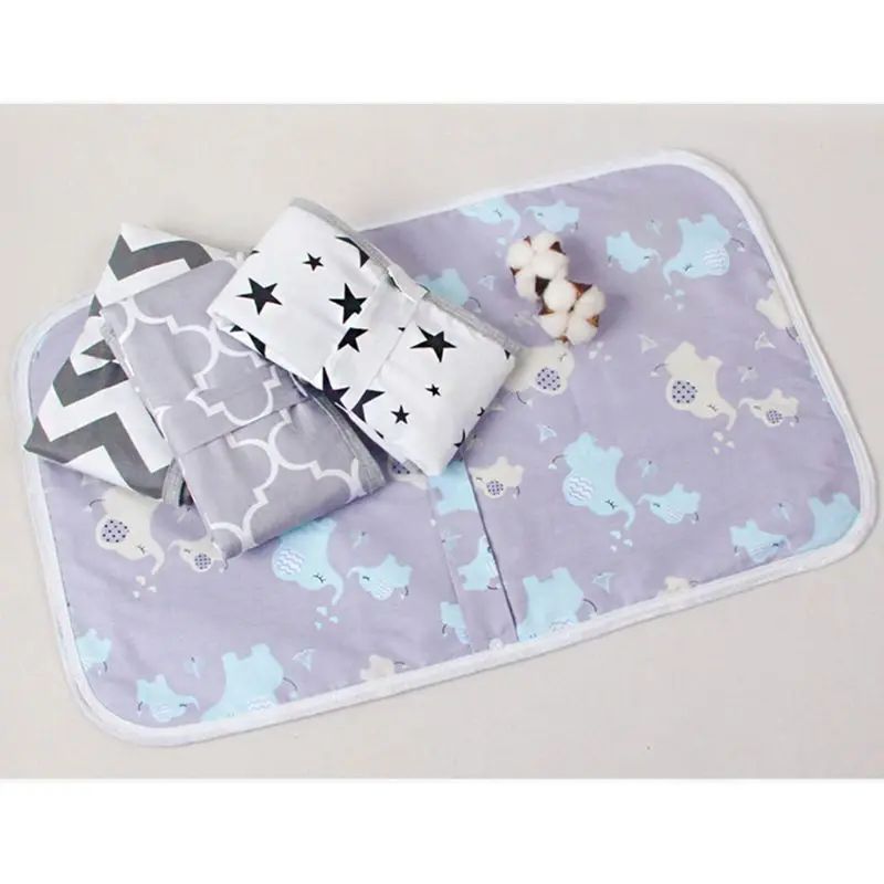 Mat Infant Foldable Travel Changing Diaper Nappy Liners Pad - 图0