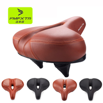 Bike Seat Cushion Ultra Soft Shock Absorbing Mountain Bike Cushion Increased Widening Hollow Breathable Waterproof Long Ride Universal