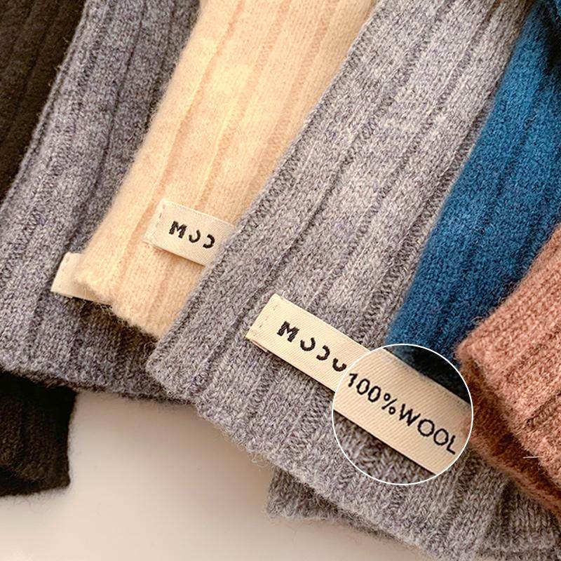 羊毛半指手套女冬季2025新款保暖百搭防风防寒护腕可触屏露指骑行,淘宝优惠券,粉丝福利购,淘宝优惠卷