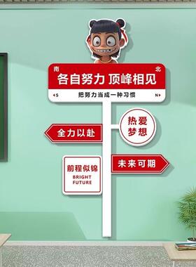 班级布置教室装饰励志标语