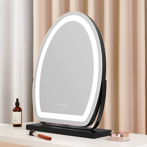 Настольный светодиодный туалетный столик с подсветкой, зеркало для спальни, умный заполняющий свет, популярно в интернете, легкий роскошный стиль