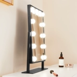 Настольное настольное зеркало на рабочем столе зеркало с легким светодиодным зеркалом макияжа