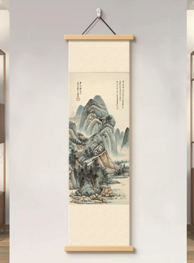 新中式竹韵玄关装饰画