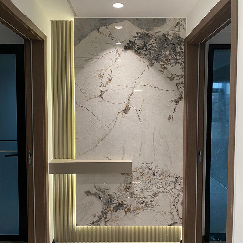2025新款入户玄关岩板客厅自建房奢石瓷砖简约大板微晶轻奢石墙,淘宝优惠券,粉丝福利购,淘宝优惠卷