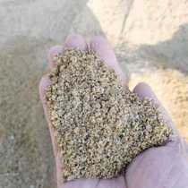 Fresh water river sand building with mixed earth paved surface multi-meat planting medium grain soil sand fish tank water ethnic building