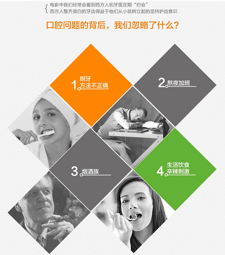 抗菌美白洗牙粉 雅惠思牙粉