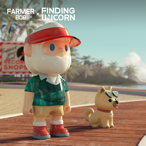 寻找独角兽 FARMER BOB海岛系列盲盒惊喜潮玩收藏手办治愈礼物 - 图0