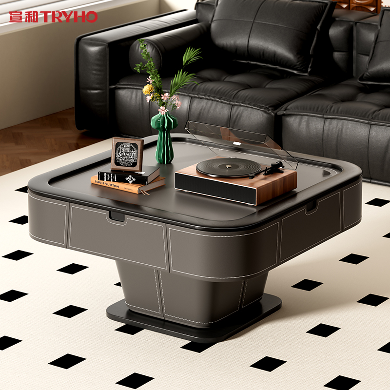 宣和全自动麻将机家用餐桌一体多功能电动升降茶几麻将桌XH910 - 图1