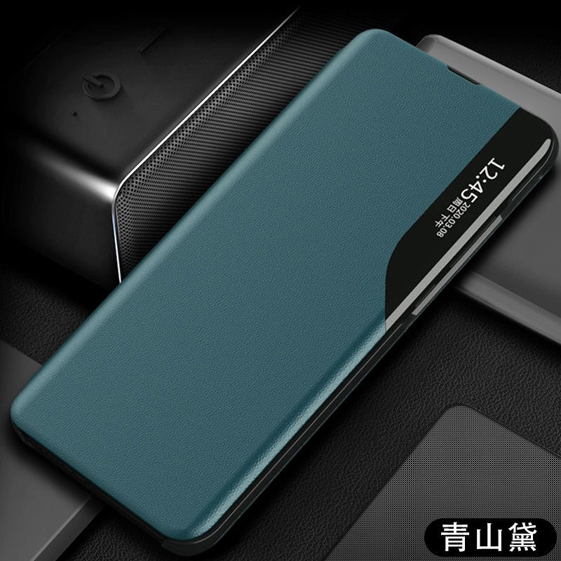 三星A55手机壳GalaxyA55素皮Samsung A55软A5560翻盖式flip case cover全包galaxy a55 case back cover商务 - 图1