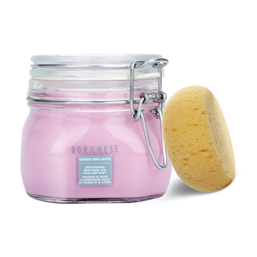 贝佳斯粉泥清洁去黑头粉刺500g面膜 BORGHESE贝佳斯海外涂抹面膜