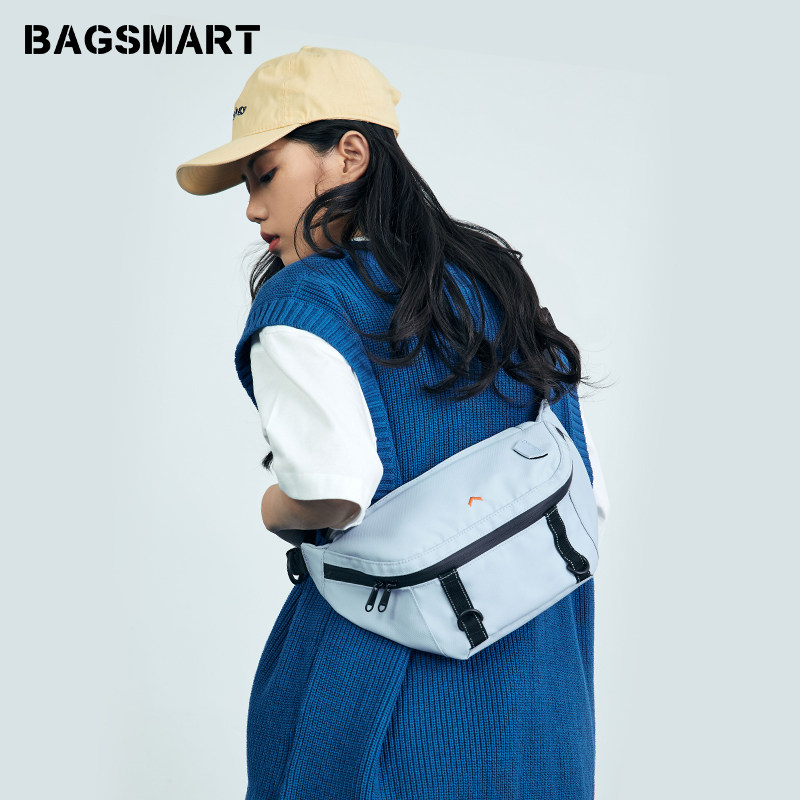 bagsmart原创潮流街头情侣男士包包 bagsmart男士包袋